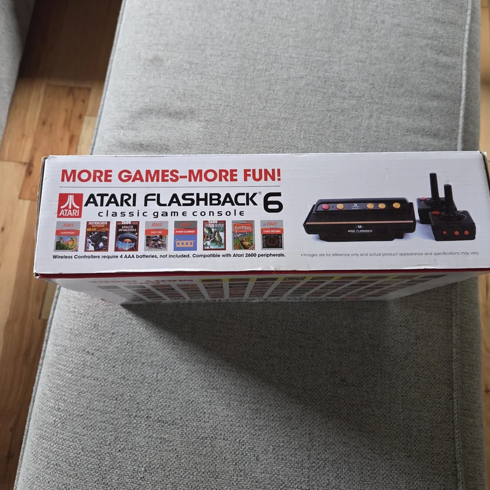 ATARTI Flashback 6 Classic Game Console - Black